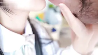 黑丝JK学妹偷情，越是清纯越是反差