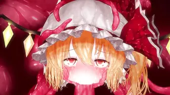 东方Project 芙兰朵露 被触手彻底侵犯完全版 疯狂触手中出恶堕