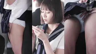SONE-821 [无码中文字幕] 在电车里被痴汉玩弄小穴被玩弄到尿失禁 我是这样的变态吗 儿玉七海